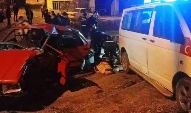 Hisarcık'ta trafik kazası: 5 yaralı