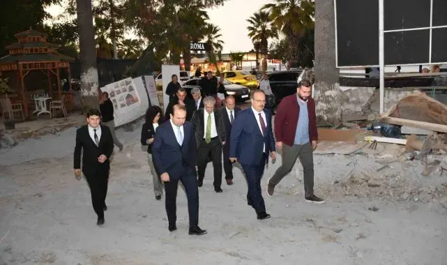 Vali Canbolat yapımı süren sağlık kompleksinde incelemelerde bulundu