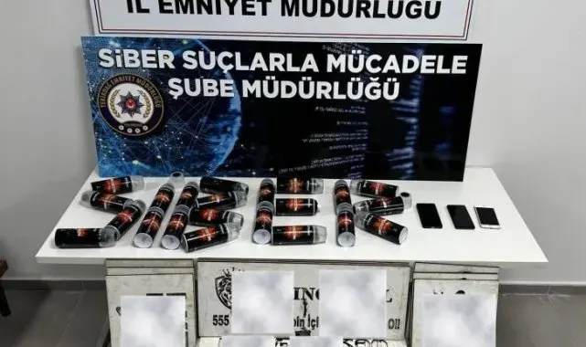 Tekirdağ'ın sokaklarına yasa dışı bahis sitelerinin reklamını yazan 3 kişi tutuklandı