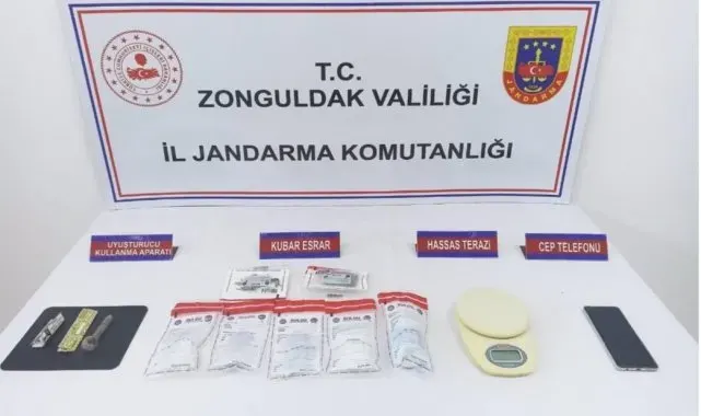 Alaplı'da uyuşturucu operasyonu, 1 kişi tutuklandı