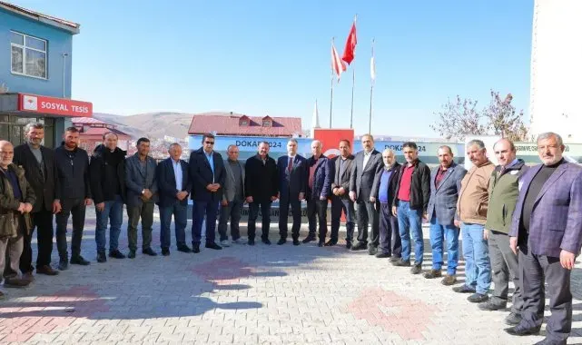 Bayburt'ta çiftçilere sıvat dağıtıldı