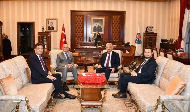 AK Parti Genel Başkan Yardımcısı Yılmaz'dan Vali Makas'a ziyaret
