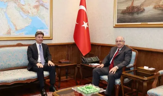 Bakan Güler, Türkiye'nin Lusaka Büyükelçisi Dicle'yi kabul etti