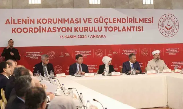 Diyanet İşleri Başkanı Erbaş: "Aileyi tehdit eden her türlü düşünce karşısında sağlam bir duruş sergilemek hayati bir sorumluluktur"