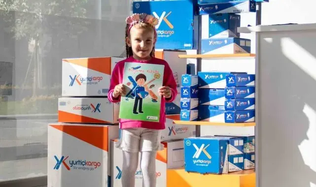 Yurtiçi Kargo'dan çocuklara boyama kitabı