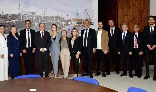 Mersin GİAD yönetiminin KKTC temasları sürüyor