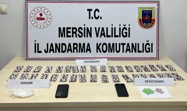 Mersin'de uyuşturucu ticareti yapan 4 şüpheli yakalandı