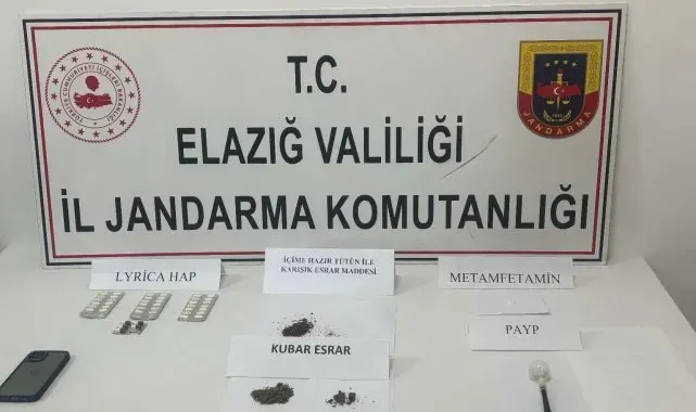 Elazığ'da uyuşturucu operasyonu: 1 gözaltı