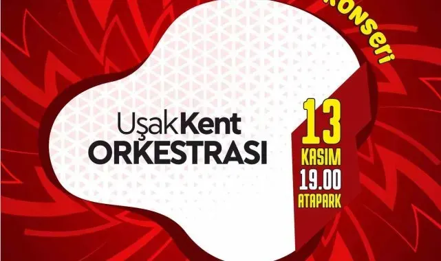 Uşak'ta halk konserleri devam ediyor