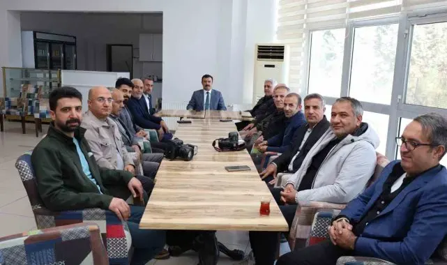 Kaymakam Soysal, gazetecilerle bir araya geldi
