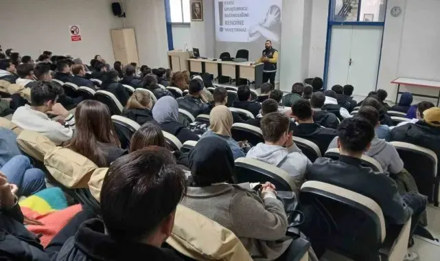 Bursa'da narkotik polisi 6 bin vatandaşı bilgilendirdi