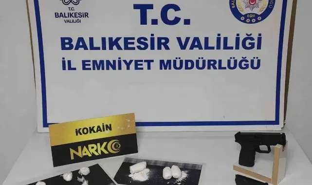Cunda Adası'nda kokain operasyonuna 2 tutuklama