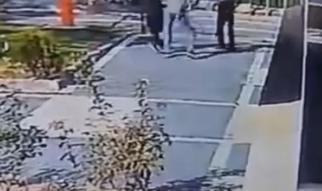 Kadını tek yumrukla yere serdi