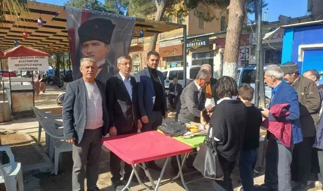 CHP'li Meclis üyeleri Köşk'te lokma hayrı yaptı