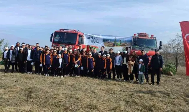 Geleceğe nefes kampanyası Bozüyük'te de karşılık buldu