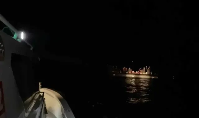 Aydın'da 28 düzensiz göçmen kurtarıldı