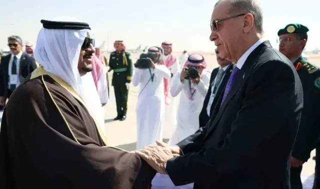 Cumhurbaşkanı Erdoğan, Suudi Arabistan'da