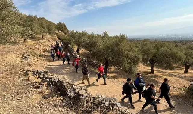 Aydınlılar, Büyükşehir'in doğa yürüyüşü etkinliğinde buluştu