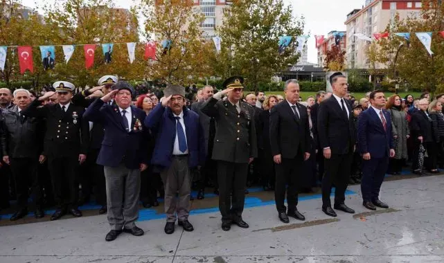 Gazi Mustafa Kemal Atatürk vefatının 86. yıl dönümünde Beylikdüzü'nde anıldı