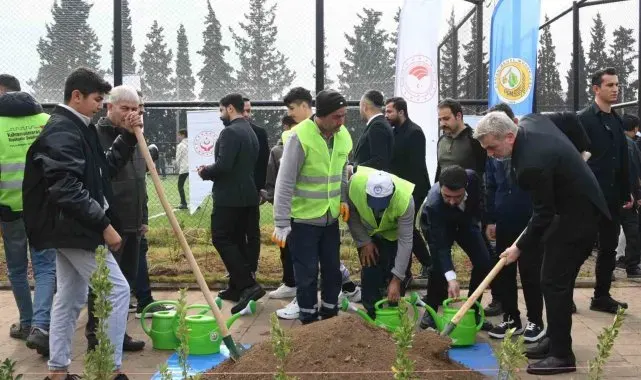 Başkan Görgel: "Yavrularımız için daha yeşil kahramanmaraş"