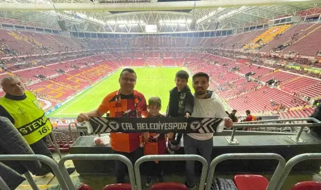 Çal Belediyespor'un atkısı Avrupa sahnesinde