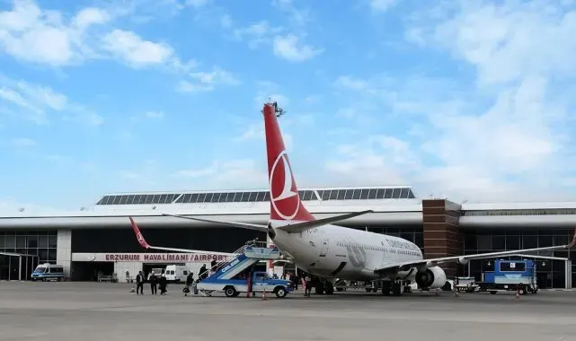 Erzurum'da Ekim ayında 91 bin 230 kişi uçtu