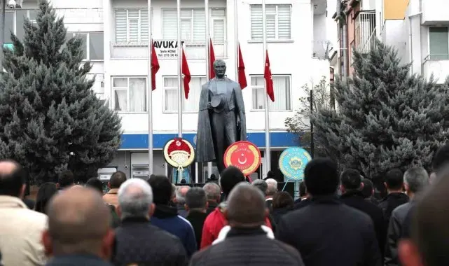 Aksaray'da 10 Kasım törenleri