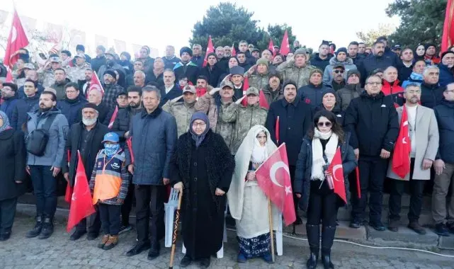 Erzurum'da 147 yıl önceki kahramanlık ruhu bir kez daha yaşatıldı