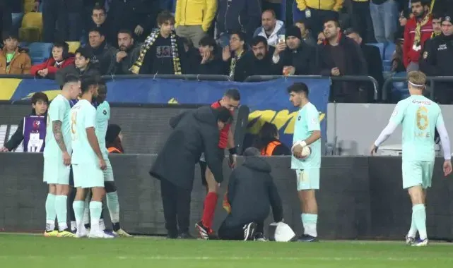MKE Ankaragücü - Esenler Erokspor maçında hakem değişikliği