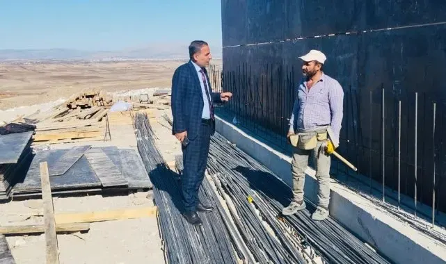 Kahta'nın 14 köyüne 10 bin tonluk su deposu yapıldı