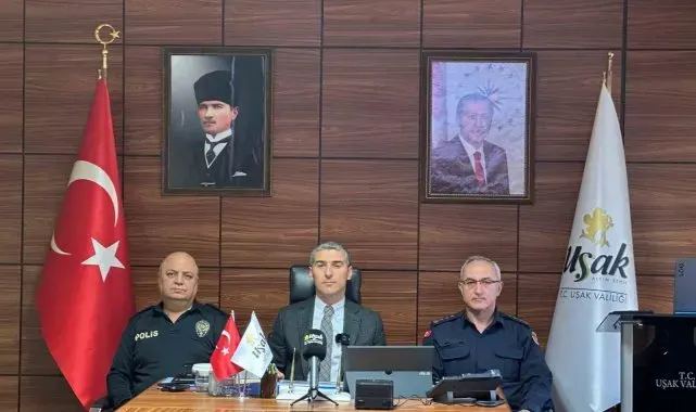 Uşak'ta Güvenlik ve Asayiş Bilgilendirme toplantısı gerçekleştirildi