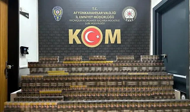 Polis bin 830 paket gümrük kaçağı sigara ele geçirdi