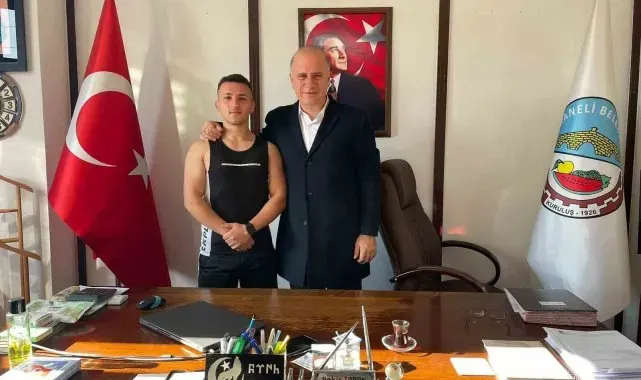 Bilecikli kickboks dövüşçüsü Mücahit Turgut zorlu maça hazırlanıyor