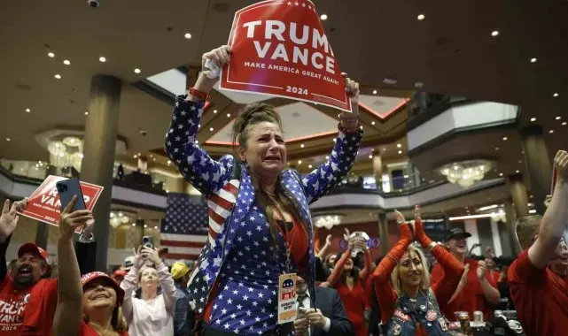 ABD'de başkanlık seçimini Trump kazandı