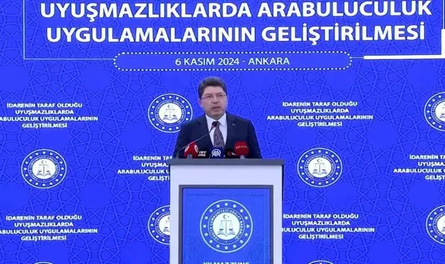 Bakan Tunç: "Arabuluculuğa önem vermeye devam edeceğiz"