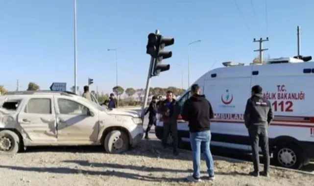 Aksaray'da tır ile otomobil çarpıştı: 2 yaralı