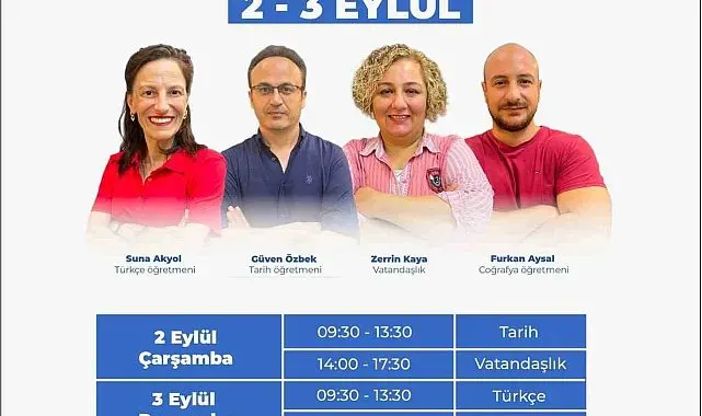 Denizli Büyükşehir'den KPSS adaylarına ücretsiz genel tekrar kampı