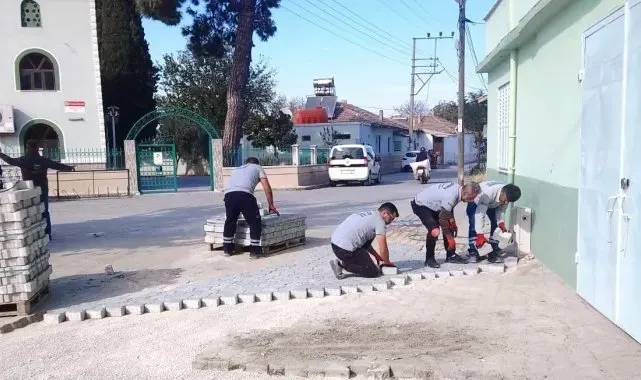Yunusemre'de sokaklar yenileniyor