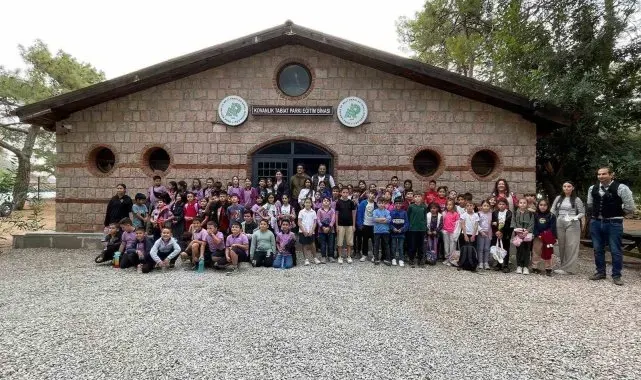 Doğa korumadan Datça'da öğrencilere tabiat eğitimi