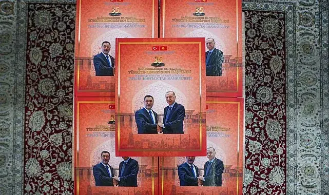 Cumhurbaşkanı Erdoğan, Caparov'a baş yazısını kendisinin yazdığı kitabı armağan edecek