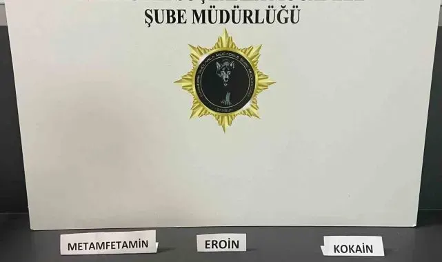 Samsun'da eroin ve kokain ele geçirildi: 1 gözaltı