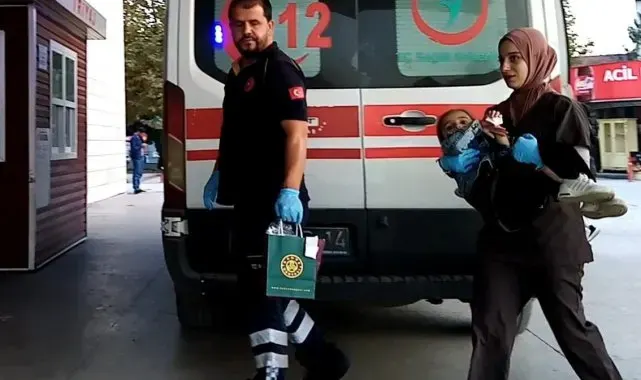 İnegöl AVM'de eli yürüyen merdivene sıkışan çocuğun parmağı koptu