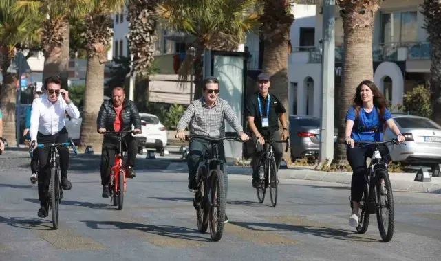 Bisiklet tutkunları, Çeşme'de pedal basacak