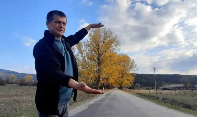 Bu yol yeni evlenen çiftlerin uğrak noktası