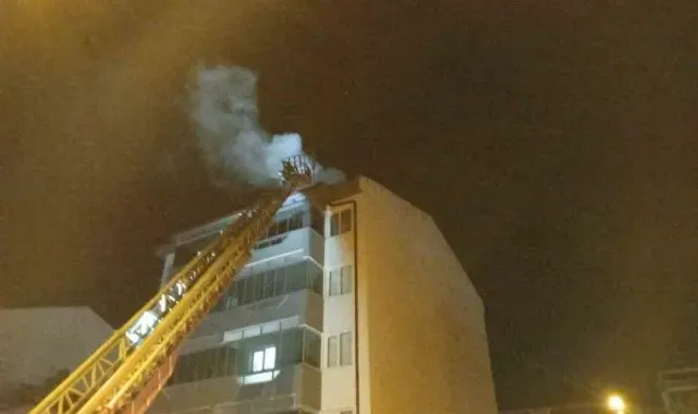 Baca yangını korkuttu