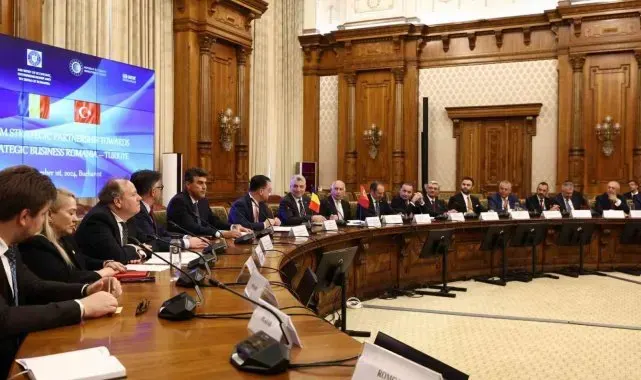 Ticaret Bakanı Bolat, Türkiye-Romanya Yuvarlak Masa Toplantısı'na katıldı