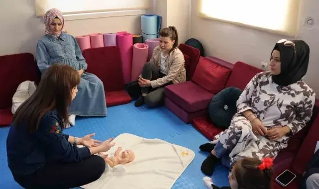 Anne adayları anneliği bu okulda öğreniyor
