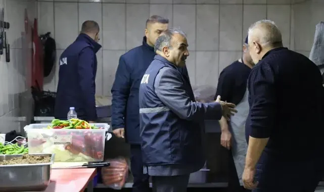 Zabıtadan restoran ve lokantalara denetim