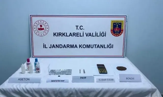 Kırklareli'nde uyuşturucu operasyonu: 12 gözaltı