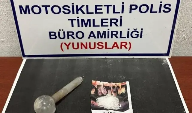 Kütahya'da Yunus Timleri 1 kişinin üzerinde uyuşturucu ele geçirdi